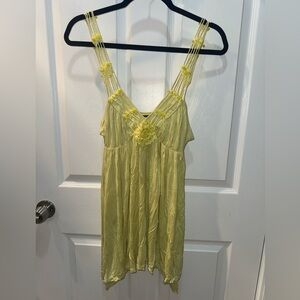 Free People Beaded Tank Top Size S
